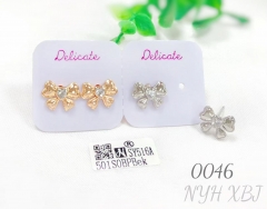 Jewelry Bow Earrings Women