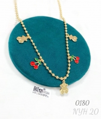Copper Chic Cherry Chain Necklace for Jewelry Wholesale