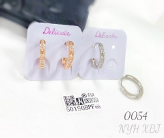 Zirconia Earrings Versatile Fashion Jewelry