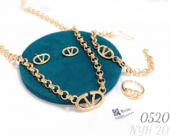 Fashionable four-piece jewelry set