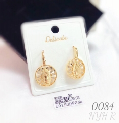 Exquisite Statue of Liberty Hollow Earrings