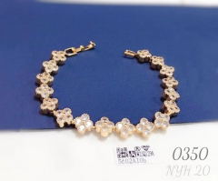 New four-leaf clover bracelet