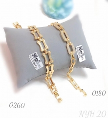 New Arrival Gold Splicing Chain Bracelet