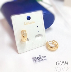 New Gold Hollow Earrings