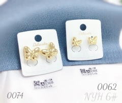 Minimalist Butterfly Earrings