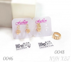 New Star Diamond Earrings
