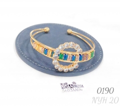 Trendy Rainbow Zircon Bracelets