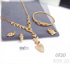 Zircon set of four pieces