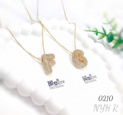 Wholesale letter pendants and hip-hop necklaces