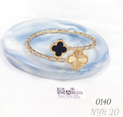 Adjustable four-leaf clover bracelet fashion jewelry