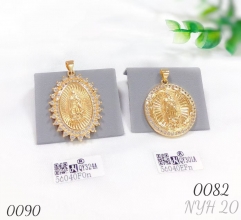 Virgin Mary Jesus Christ Pendant