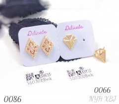 Newest design elegant diamond crystal triangle for girls