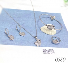 Chick Zircon Jewelry Set