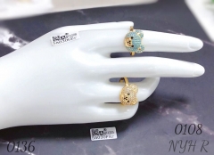 Popular styles of bear zircon rings