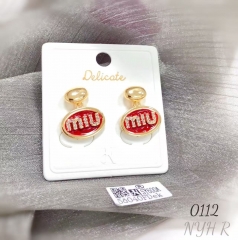 Fashion design high quality earrings girls jewelry