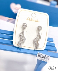 Fashion pendant zircon earrings