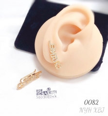 Fashion letter ear clips