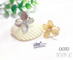 Flower ring opening is adjustable