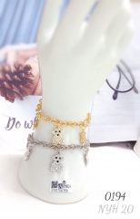 Personalized hip-hop zircon cute bear fashion bracelet