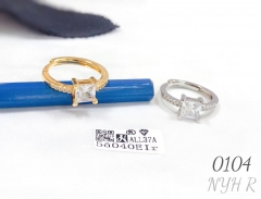 Women's rings zircon wedding engagement rings