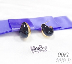 Gold-plated earrings for girls simple irregular earrings