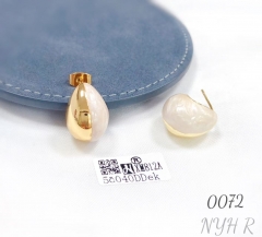 Hot selling C shape stud earrings custom design