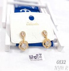 New cubic zirconia plated earrings and pendants