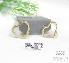 Luxury fashion heart-shaped love earrings classic