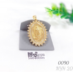 Exquisite saint pendant necklace religious pendant