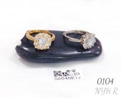 Wholesale gold plated ring jewelry wedding gifts