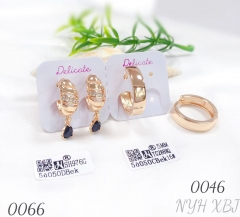 black diamond earrings