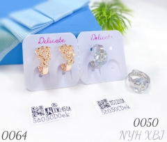 Grape earrings with diamonds or large diamonds