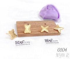 Little Bear stud jewelry gift for women