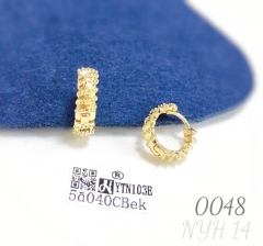Zircon Hoop Earrings Jewelry Wholesale