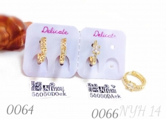 Classic zircon earrings are wholesale jewelry for women