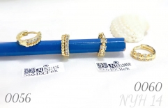 Hot-selling zircon earrings with European and American style jewelry