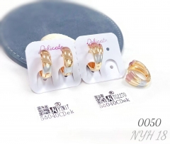 Wholesale jewelry three color women's earrings