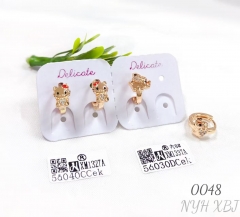 Hello Kitty elephant earrings