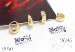 Jewelry Smooth Surface Earrings