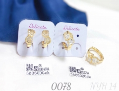 Women's Fashion Gold Plated Brass Wholesale