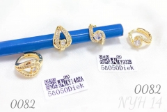 Fine jewelry zircon earrings for women and girls