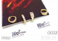 New simple earrings, fashionable and elegant earrings