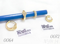 Wholesale price heart shaped earrings fine jewelry