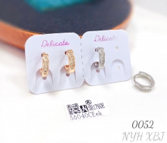 Gold-plated micro-zircon for women's weddings and engagements