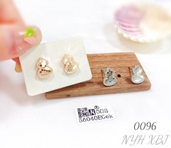 Fashion gourd earrings elegant ins ladies