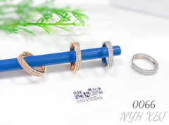 Jewelry Wholesale Fashion Zircon Women's Hoop Earrings