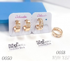 Latest Design 18k Gold-Plated Zirconia Jewelry