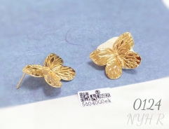 Exquisite butterfly earrings
