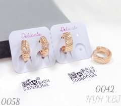 Popular spiral earrings