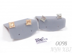 Electroplated earrings